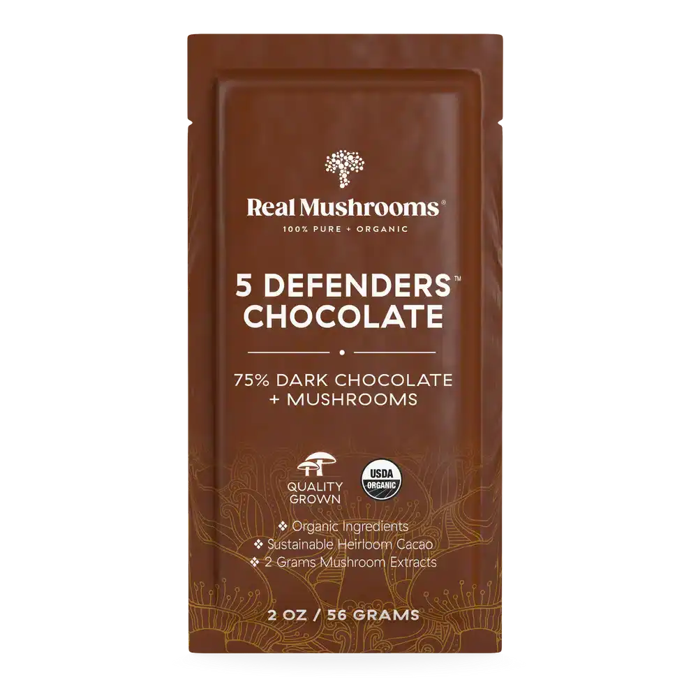 Mushroom Chocolate 5 Pack from Real Mushroom (Nootropics)